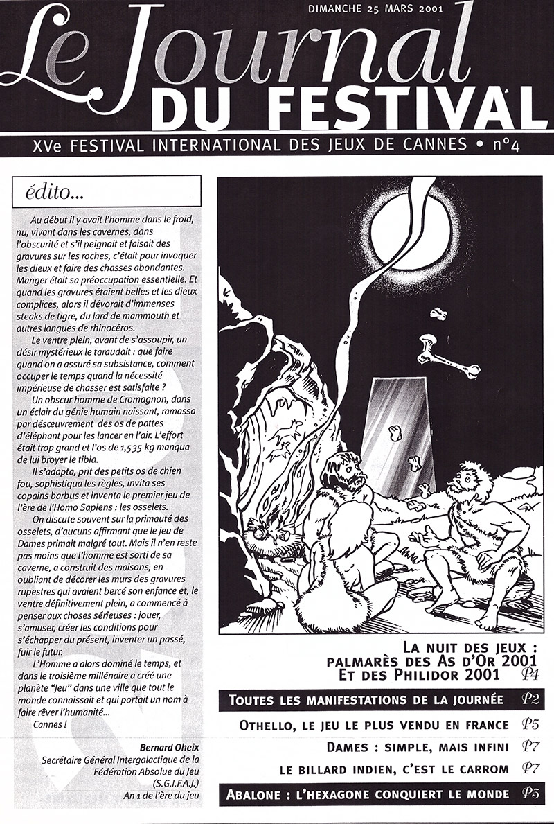 2001-03-25 journaldufestival